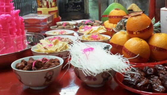 Jade Emperor Gods Birthday Offerings